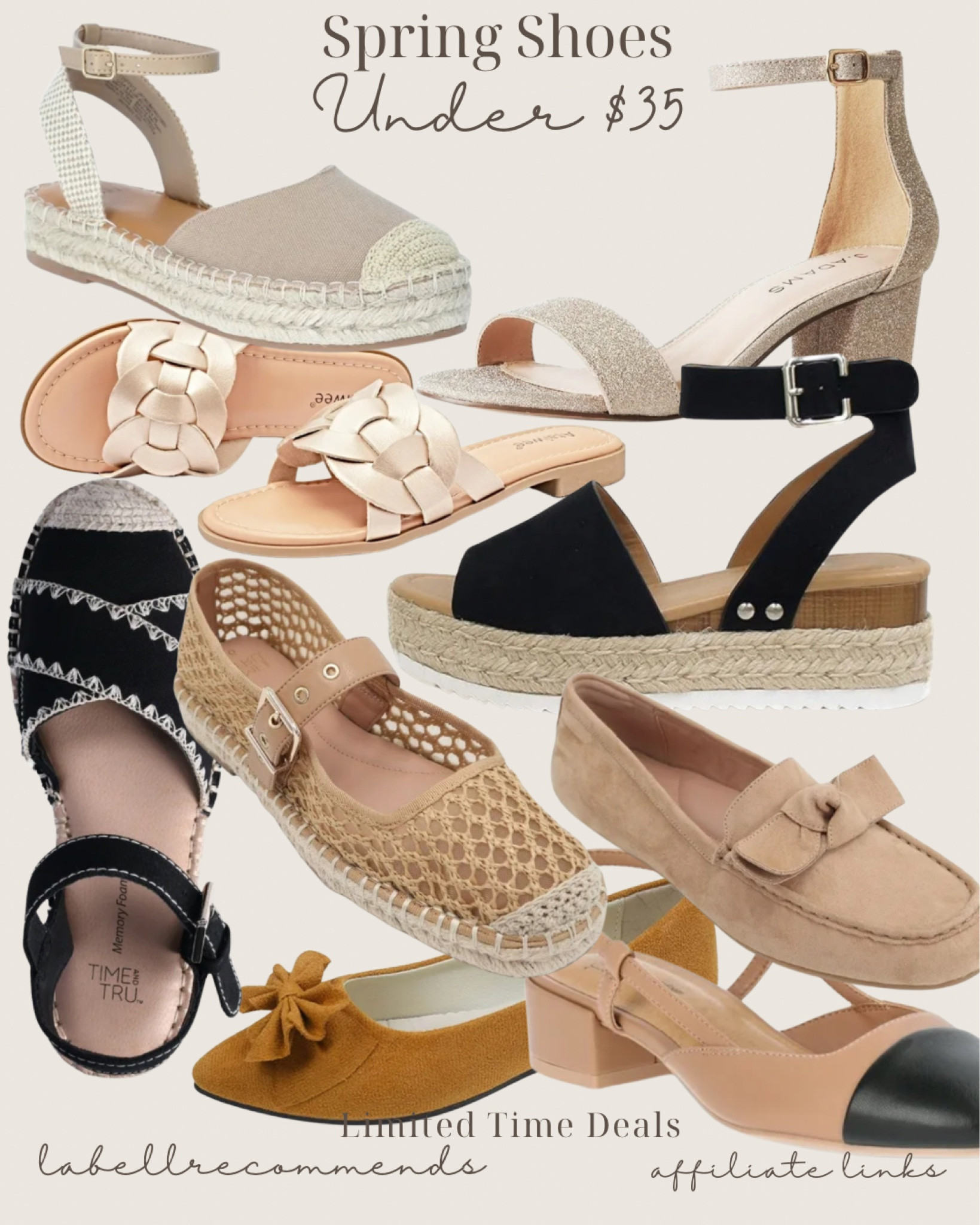 Affordable Spring shoes under $35. Shop now when everything is fully stocked.

#target #walmart #springshoes

Target shoes, Walmart shoes, spring shoes, 

#LTKShoeCrush #LTKSeasonal #LTKFindsUnder50