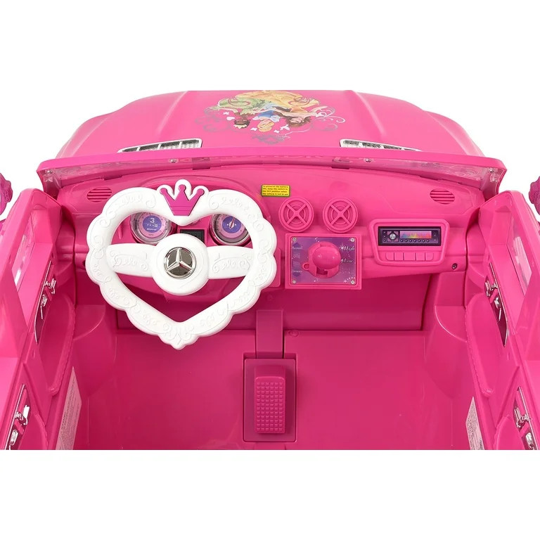 Disney Princess 12 Volt Mercedes GLS-320 Battery Powered Ride-on for Girls | Walmart (US)