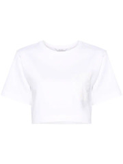 Max Mara logo-print Cropped T-shirt