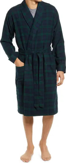 Scotch Plaid Flannel Robe | Nordstrom
