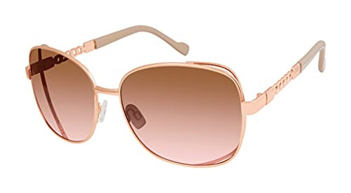 Jessica Simpson Women's J5512 Oversized Metal Square Sunglasses with UV400 Protection - Glamorous Sunglasses for Women, 61mm | Amazon (US)