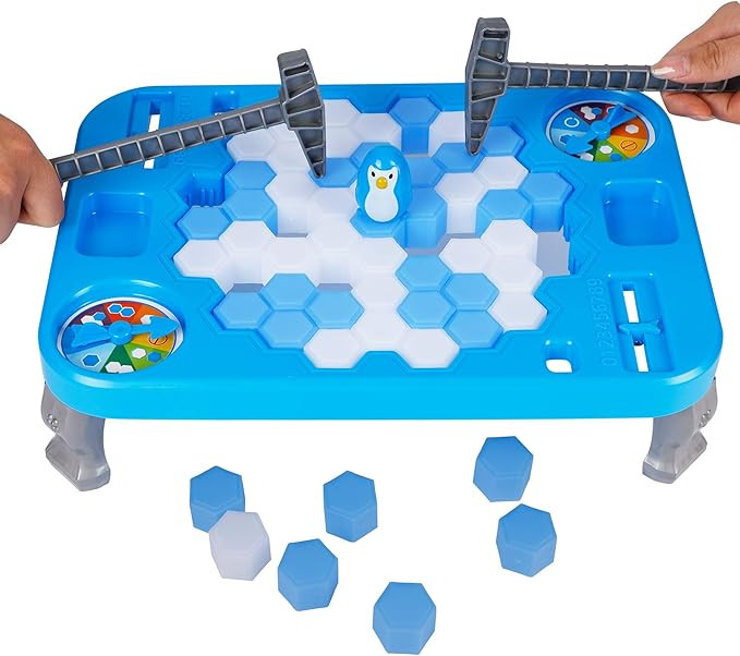 DR.DUDU Ice Breaker Game Save Penguin On Ice Block Family Funny Game Penguin Trap Activate Game C... | Amazon (US)