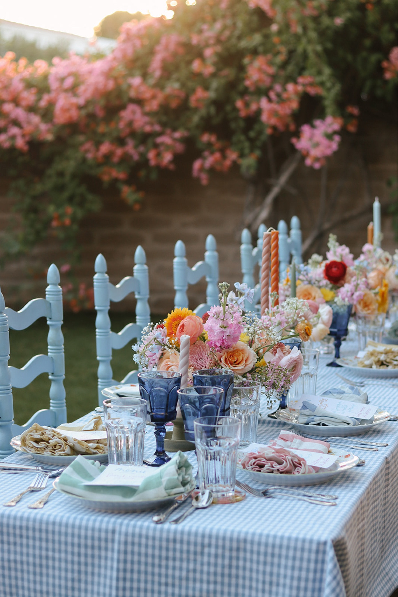 Gingham table cloths 

#LTKParties #LTKHome