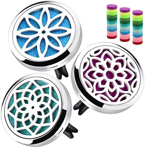 ttstar Car Diffuser Vent Clip - 30mm Aromatherapy Essential Oil Car Diffuser Vent Clips (3 Lotus ... | Amazon (US)