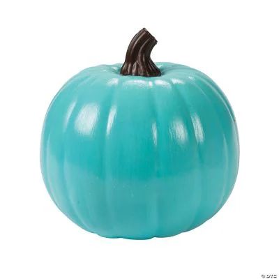 Foam Teal Pumpkin - Home Decor - 1 Piece | Walmart (US)