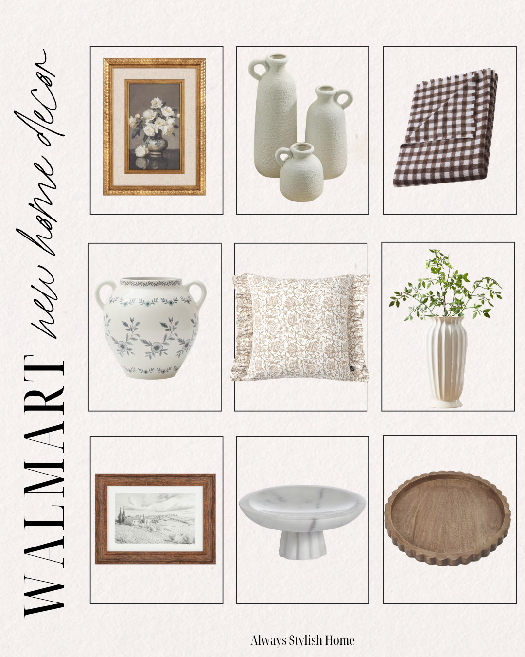 walmart neutral home finds. designer-inspired home finds. If you love neutral home decor and organic modern interiors and elevated decorating on a budget- these Walmart finds that are worth adding to your cart. shelf styling decor, decor under $25, walmart home decor must haves, summer decor finds at walmart, walmart organic home decor 

 #LTKSeasonal #LTKHome