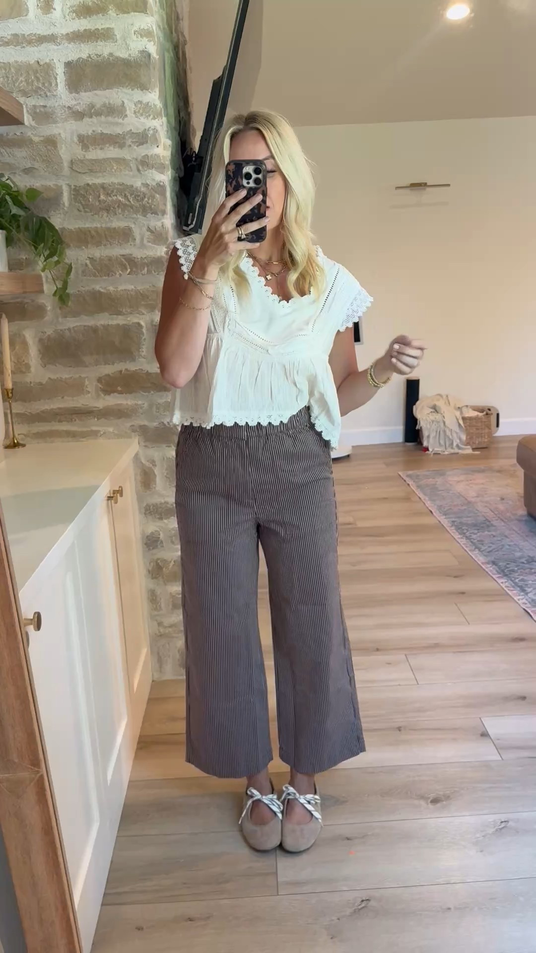 Here are those same pants in the brown! I love browns going into fall! I did a size small and love the fit! My top is from Amazon. Pants are $29 today with code GFFRIEND + free shipping 

#LTKFindsUnder50 #LTKSaleAlert #LTKStyleTip