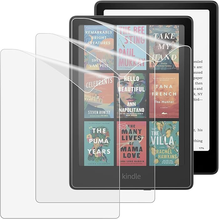 MoKo 3 Pack Screen Protector for 7" Kindle Paperwhite 12th Generation 2024 & Kindle Colorsoft Sig... | Amazon (US)