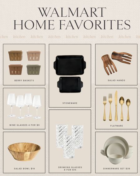 WALMART \ kitchen favorites!

Home 
Entertaining
Party
Decor
Cooking 

#LTKhome #LTKfindsunder50