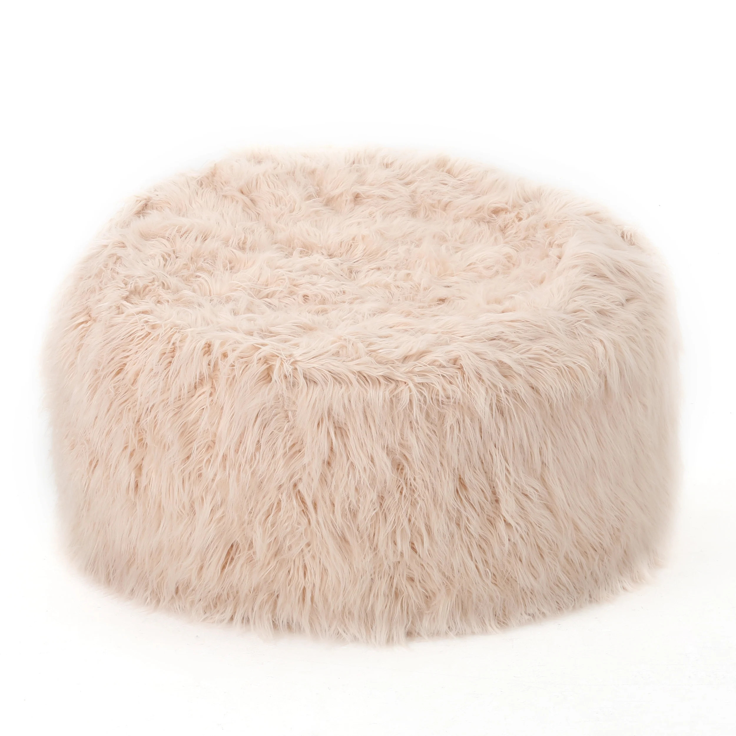 GDF Studio Lycus Bean Bag Chair, Pastel Pink - Walmart.com | Walmart (US)