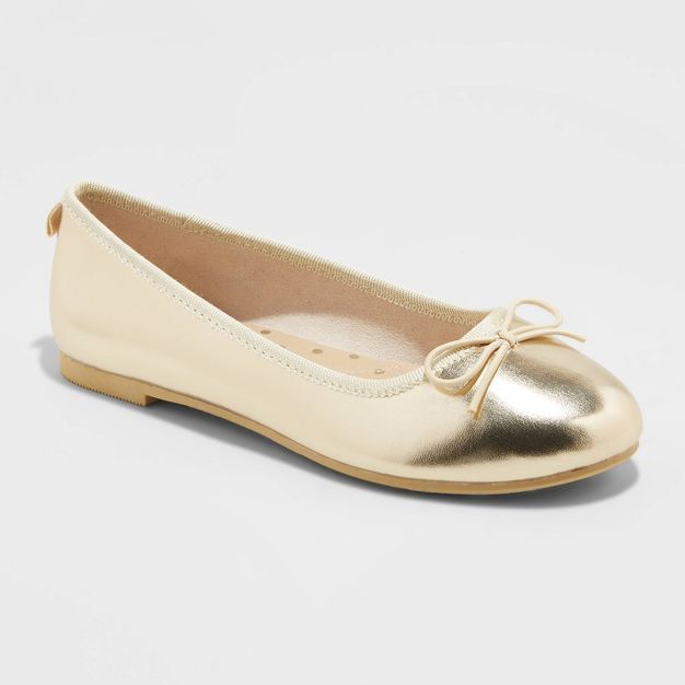 Girls' Stacy Slip-On Ballet Flats - Cat & Jack™ | Target