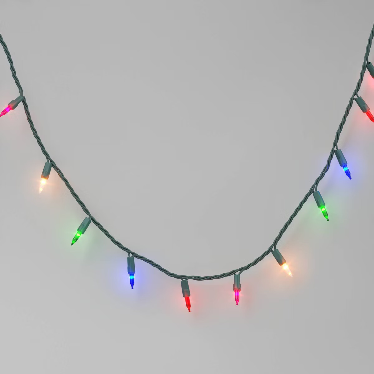 350ct Twinkling Incandescent Mini Christmas String Lights Multi-Color with Green Wire - Wondersho... | Target