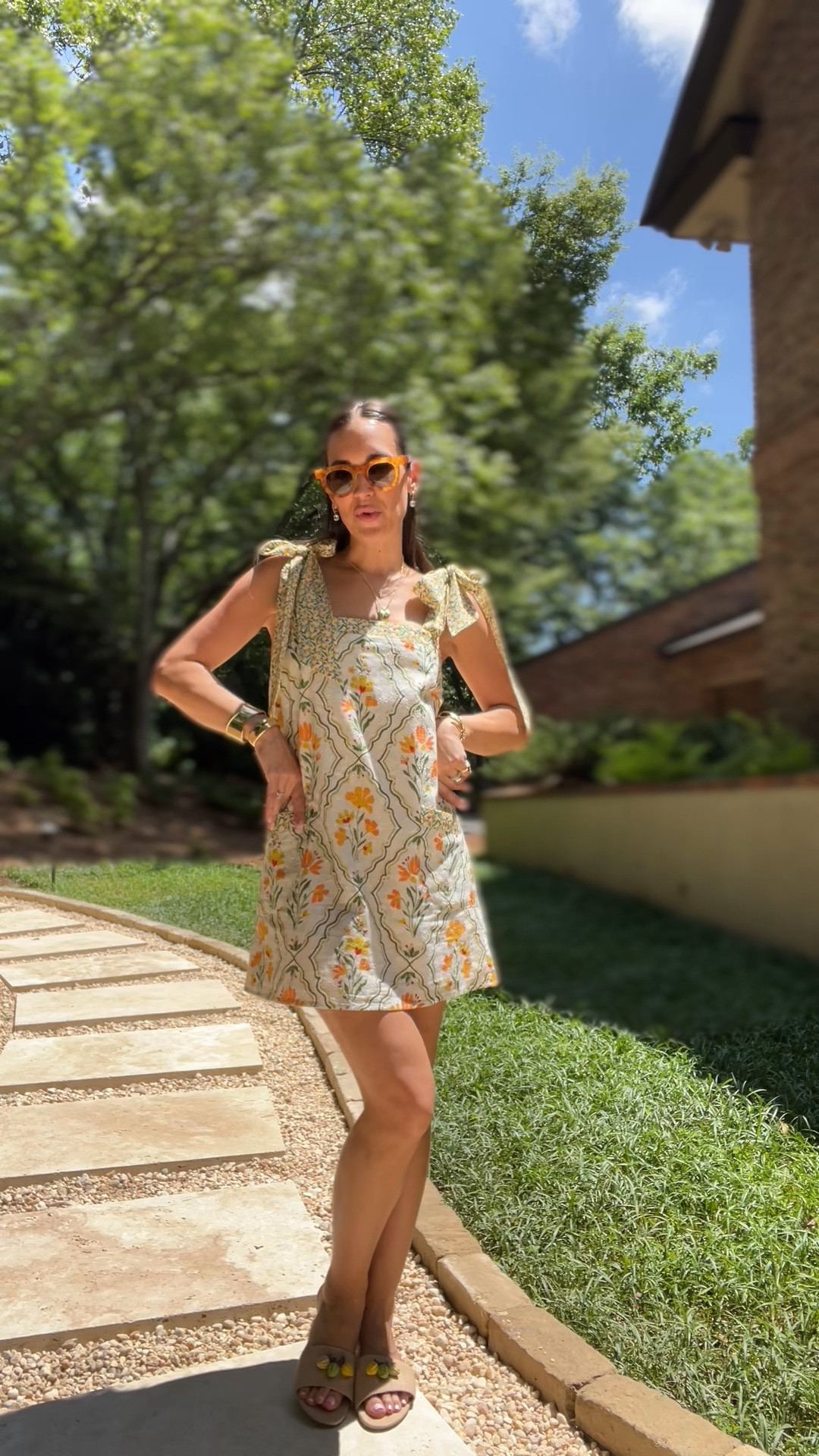 Cutest tie shoulder midi dress - wearing small -

#LTKSummerEdit