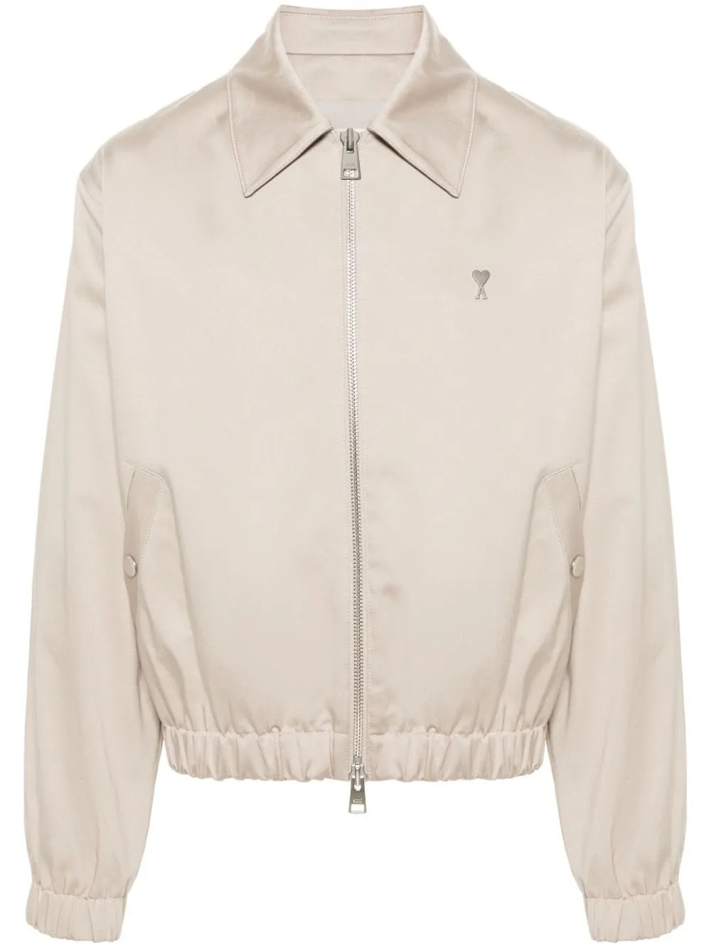 AMI Paris Ami De Coeur-plaque Jacket - Farfetch | Farfetch Global