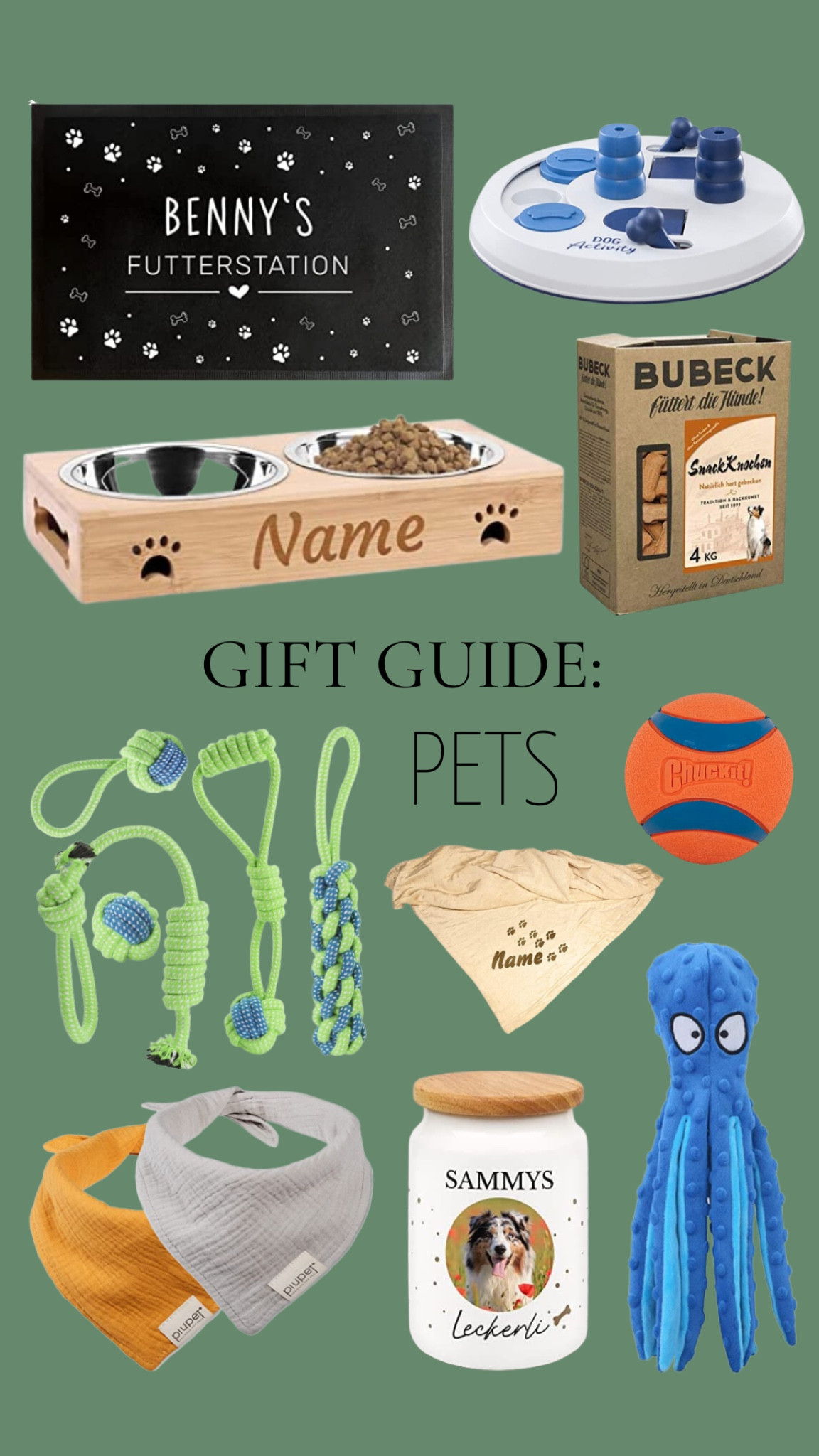 Giftguide for Pets 🐶🐾