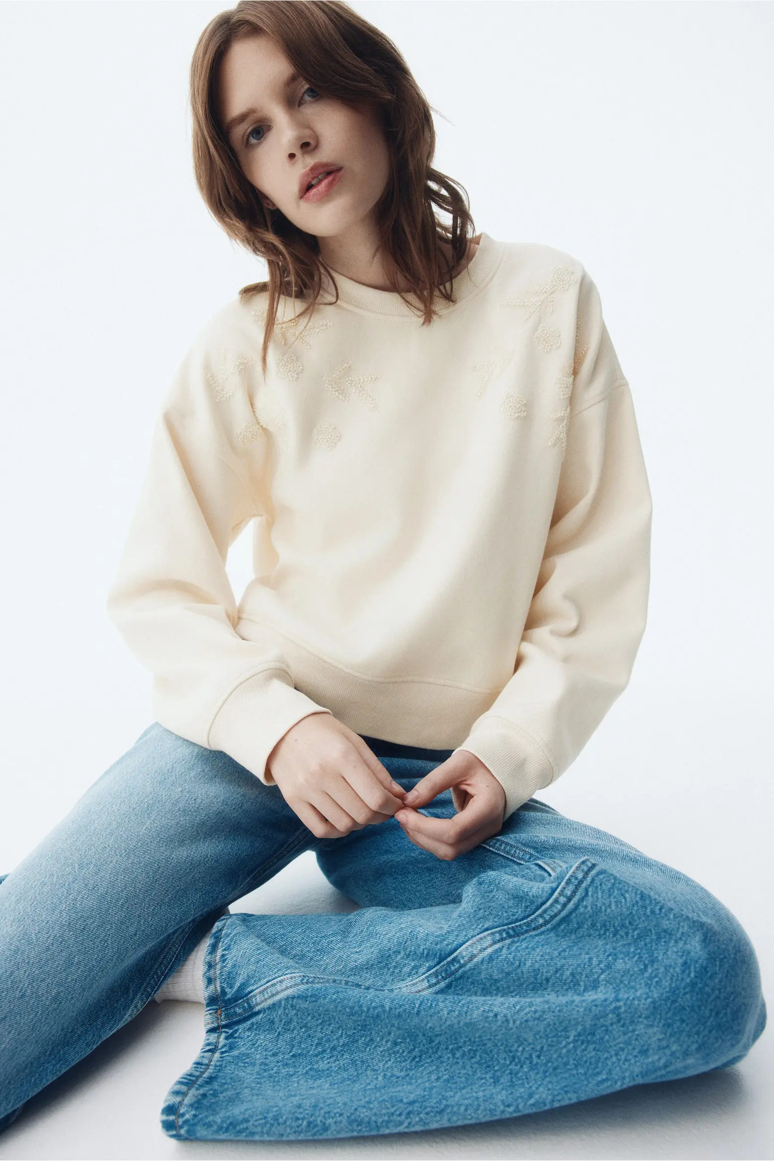 Embellished Sweatshirt (Women) | Nordstrom | Nordstrom