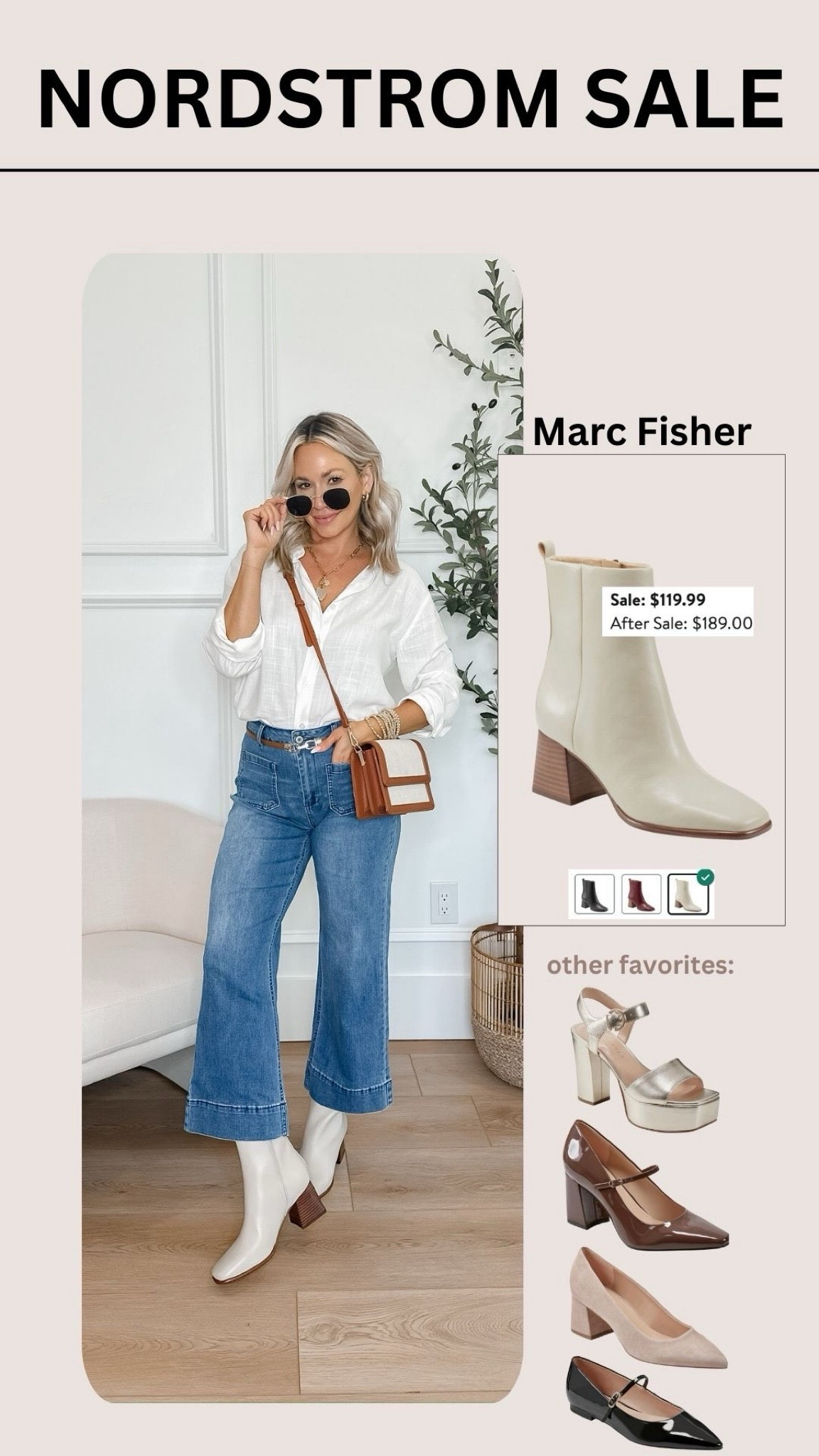 Marc fisher still on sale at Nordstrom for the sale! 

#LTKSummerSales #LTKxNSale #LTKStyleTip