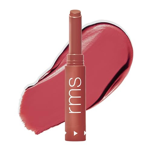RMS Beauty Legendary Serum Lipstick – 8-Hour Hydrating Nude Lip Color – Weightless Water-Based Formula with Organic Cherry Fruit Water – Soft Satin Finish – 0.05 oz | Amazon (US)