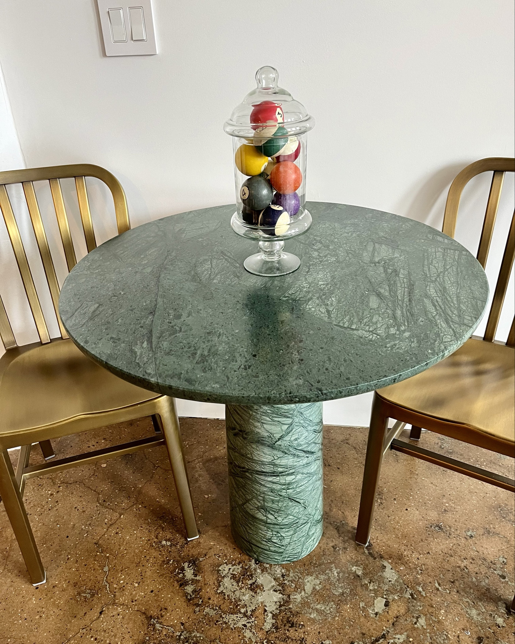 Green Marble Bistro Table 

#LTKHome