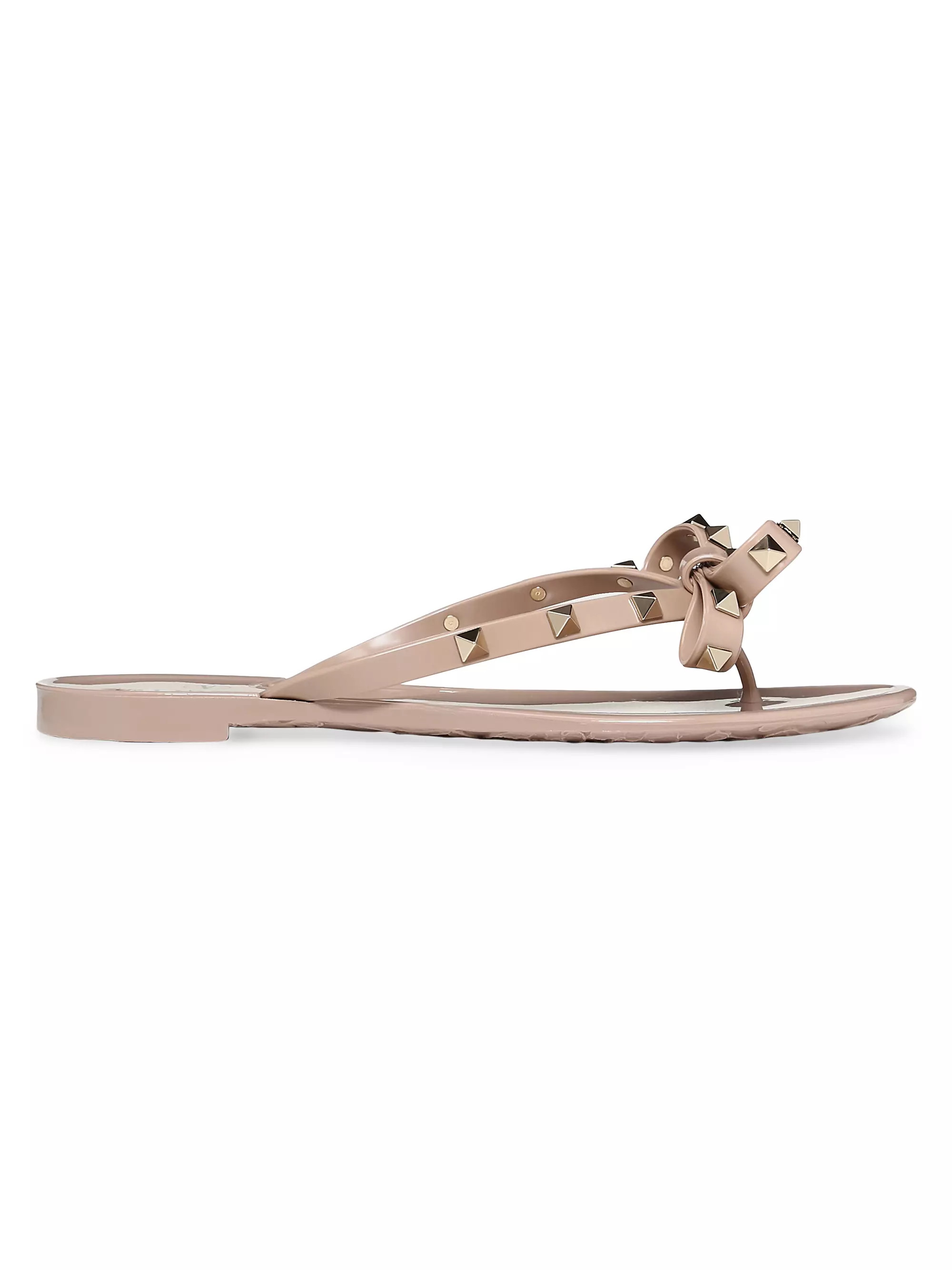 Rubber Rockstud Thongs | Saks Fifth Avenue