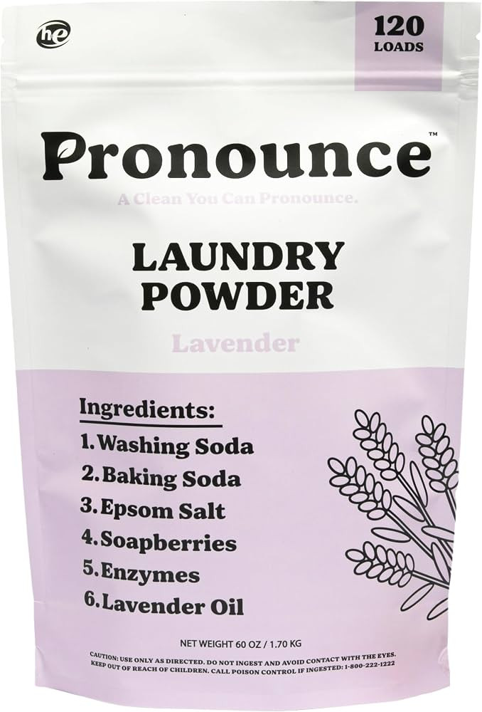 Laundry Detergent Powder Alternative | Non-Toxic, Eco-Friendly, Natural for Sensitive Skin, Eczem... | Amazon (US)