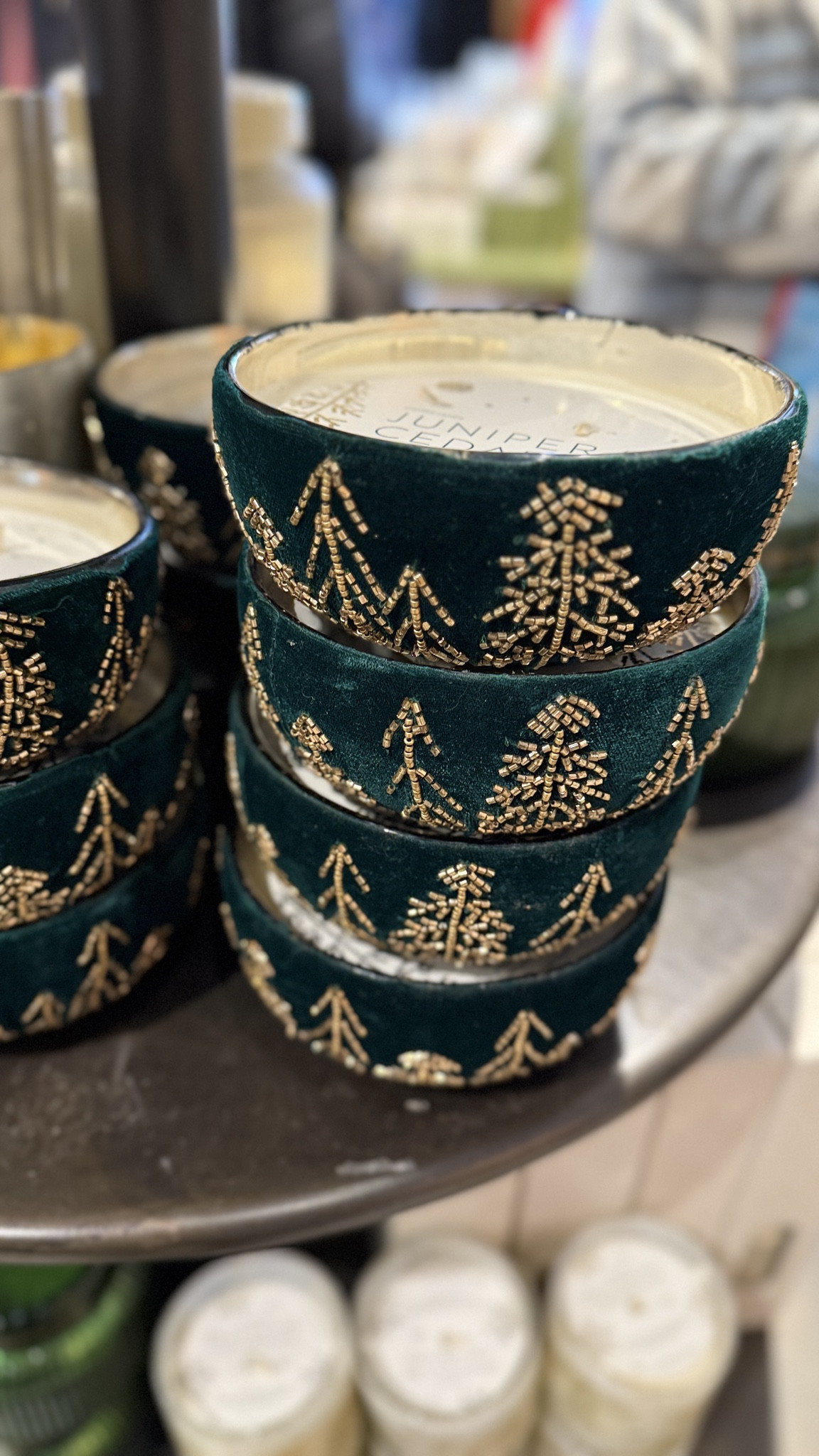 The candle you gift someone… and then buy yourself.

Velvet Forest is beautiful in person — heavy glass, rich scent, luxe design. One of my Anthro favs for gifting (or keeping). 

 #LTKGiftGuide #LTKHoliday #LTKHome