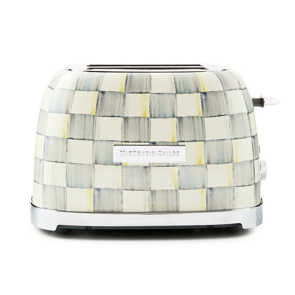 Sterling Check 2-Slice Toaster | MacKenzie-Childs