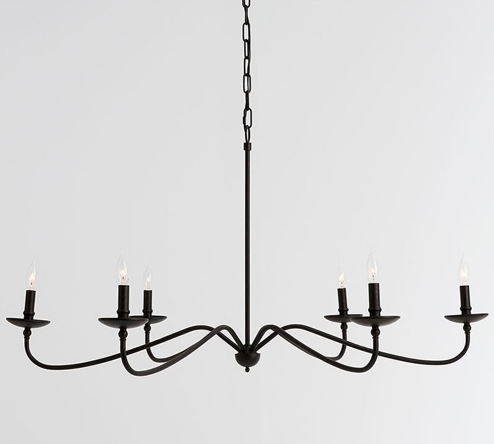Lucca Iron Chandelier | Pottery Barn (US)