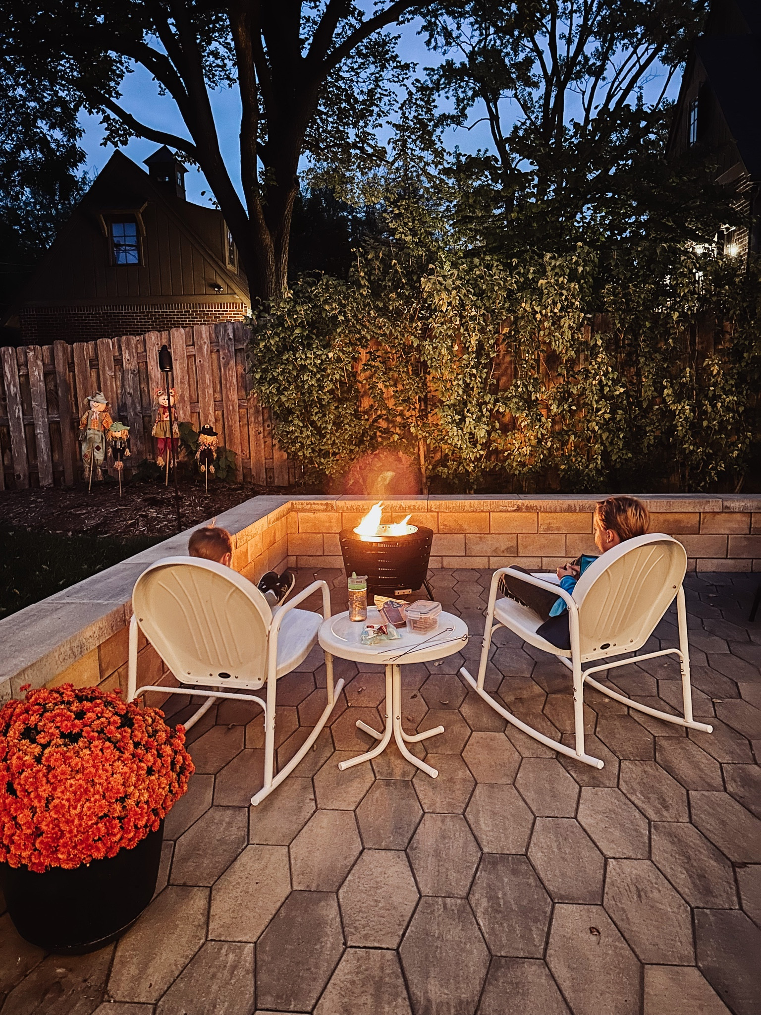 Fall Nights
patio fire pit | furniture 

#LTKhome #LTKGiftGuide #LTKSeasonal