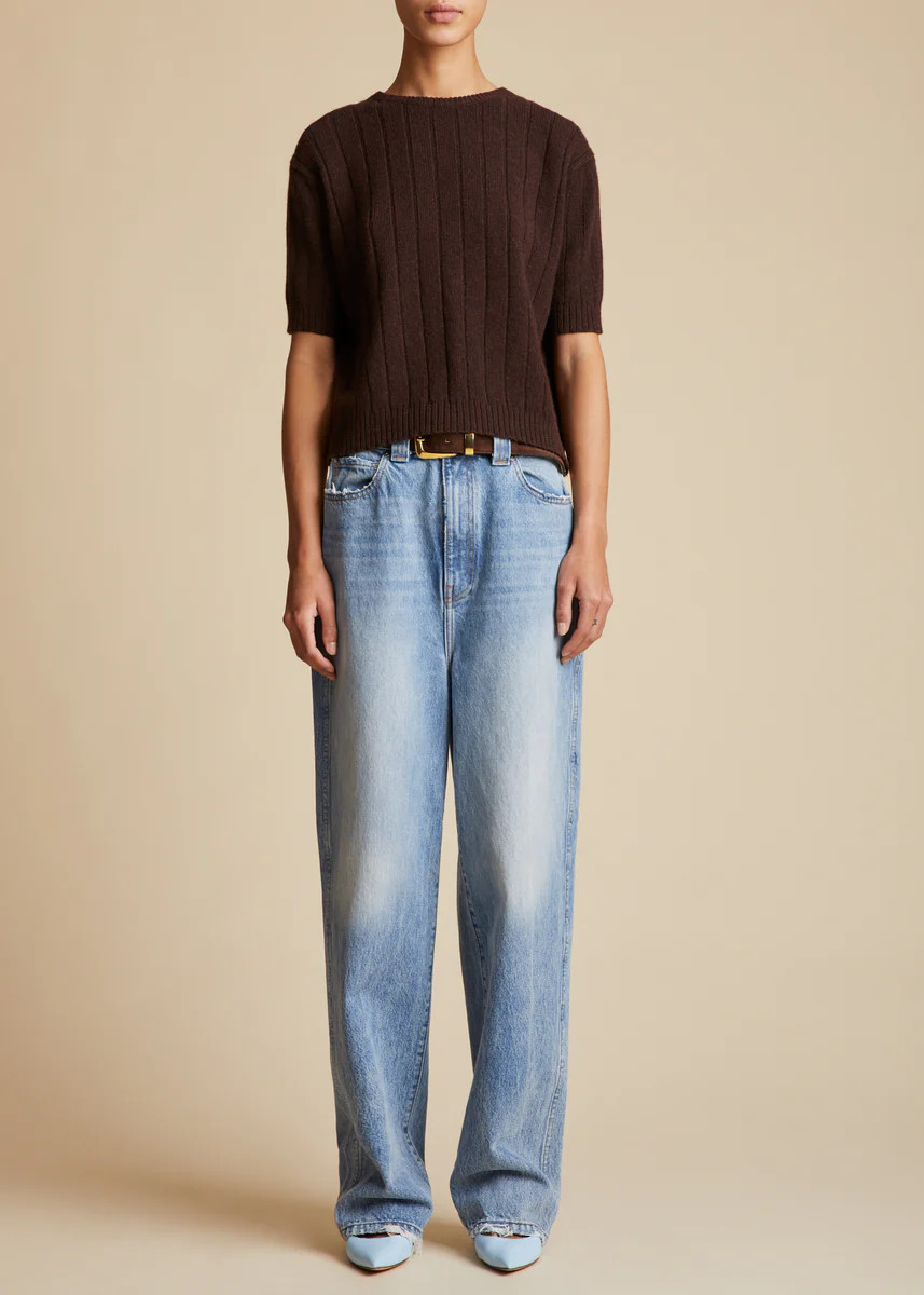 The Martin Jean in Distressed Bryce | Khaite