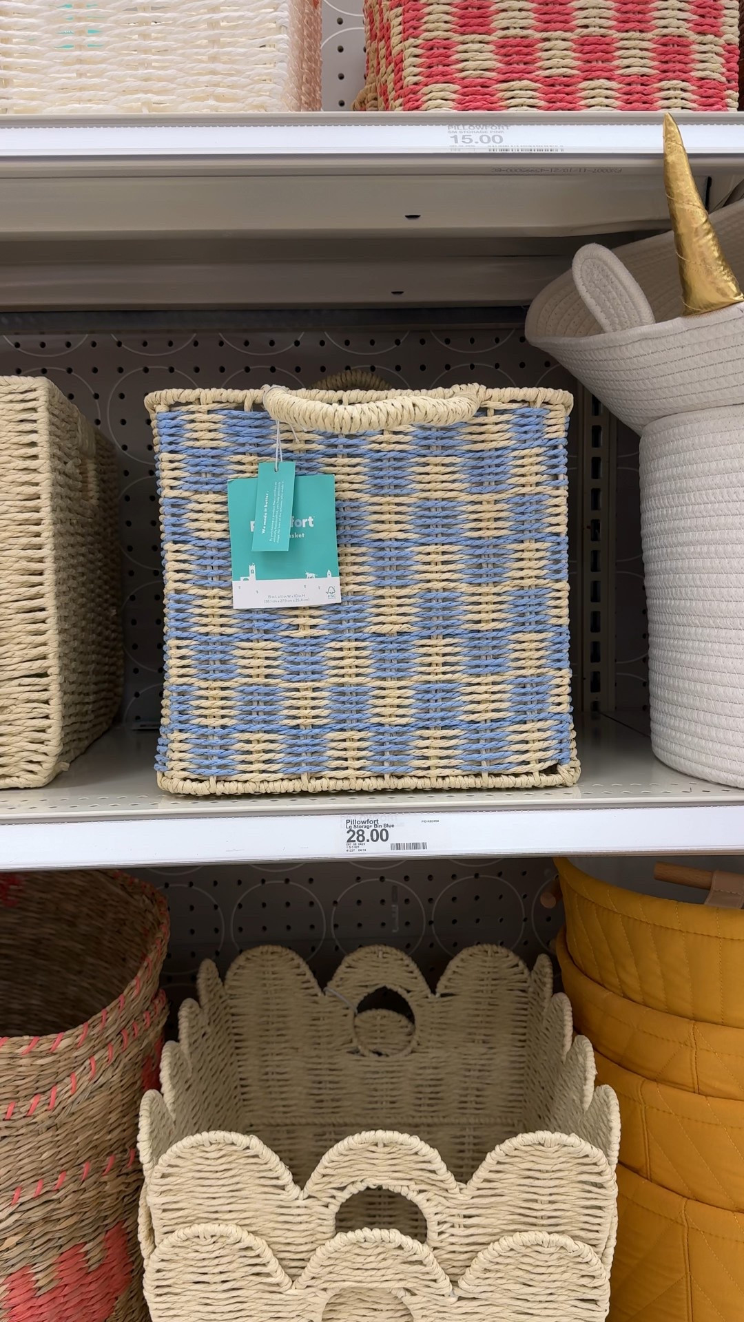 Beautiful enough to sit out on a dresser with easy to grab kid items but versatile enough to also hold toys or clothing  

#LTKFindsUnder100 #LTKHome #LTKFindsUnder50