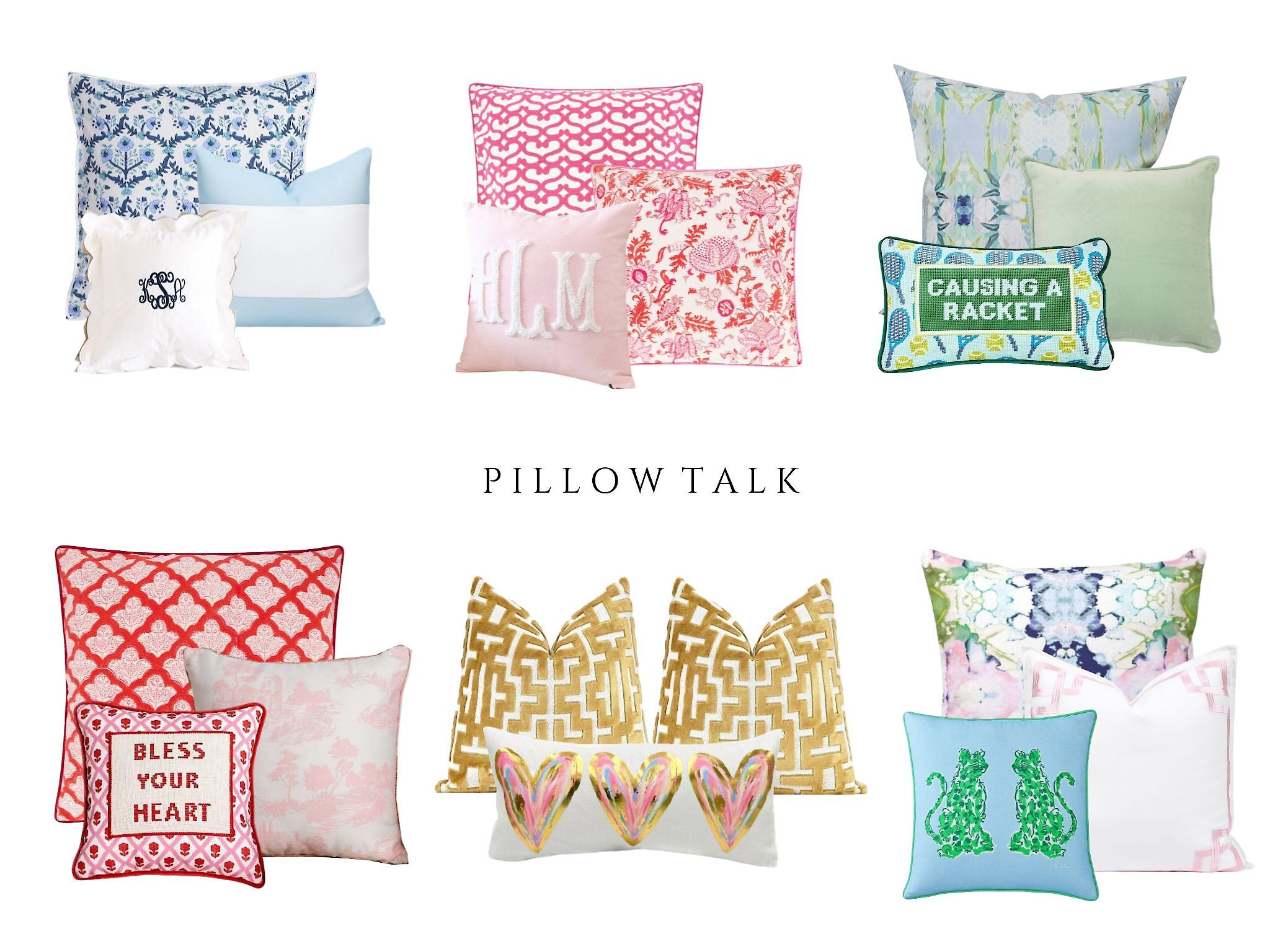 We’re pillow obsessed over here—and nothing says “preppy and polished” like a layered mix of classic stripes, playful patterns, and the perfect pop of pink. Whether you’re styling a teen girl’s room, a crisp coastal guest room, or a sweet Southern sitting nook, these combos are giving just enough prep without going full plaid blazer. 😉

#LTKFamily #LTKFindsUnder50 #LTKHome