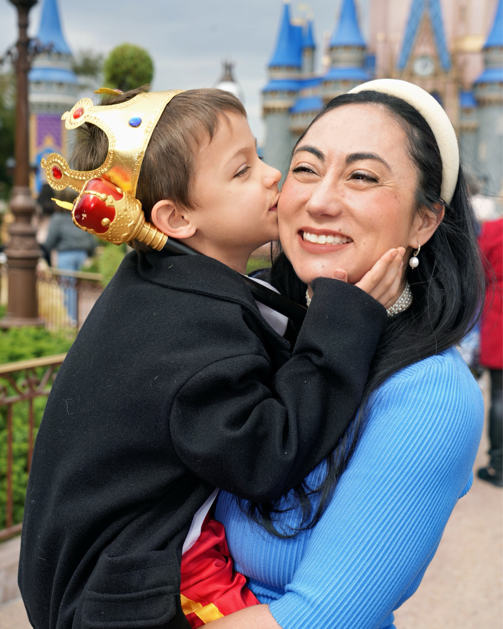 Disney bounding as Cinderella at Magic Kingdom with my Prince Charming 💙👑

This was a full mom-and-son Disney day, just the two of us at Walt Disney World, doing everything he wanted 🎢🍦🏰 Core memory unlocked ✨

Wearing the BOSS Frankina Pleated Dress from @renttherunway  — an elegant, timeless blue dress that’s perfect for Disney bounding, park days, or any Disney vacation outfit. The graceful pleats create a flattering silhouette that’s comfortable enough for walking the parks while still looking polished and classic ✨

This dress is ideal for Disney adults, Disney moms, Cinderella-inspired outfits, theme park style, vacation dresses, and travel-friendly fashion. Easy to dress up or down, lightweight, and perfect for long days at the parks 💙

A magical Disney outfit for making memories you’ll never forget 🏰✨

#LTKmomlife #LTKKids #LTKTravel