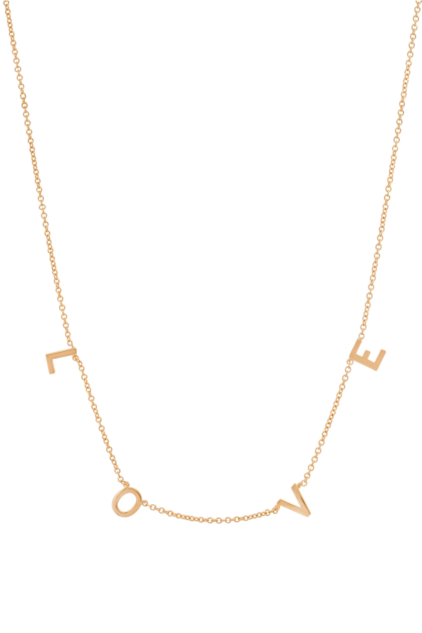 BYCHARI Love Necklace | LoveShackFancy