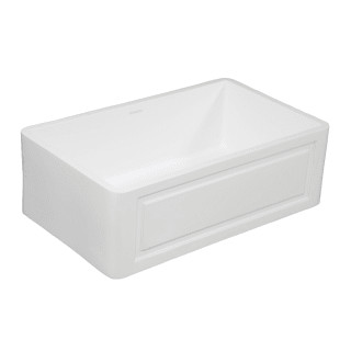 Arcticstone 33" Farmhouse Single Basin Stone Composite Kitchen Sink with Basket Strainer | Build.com, Inc.