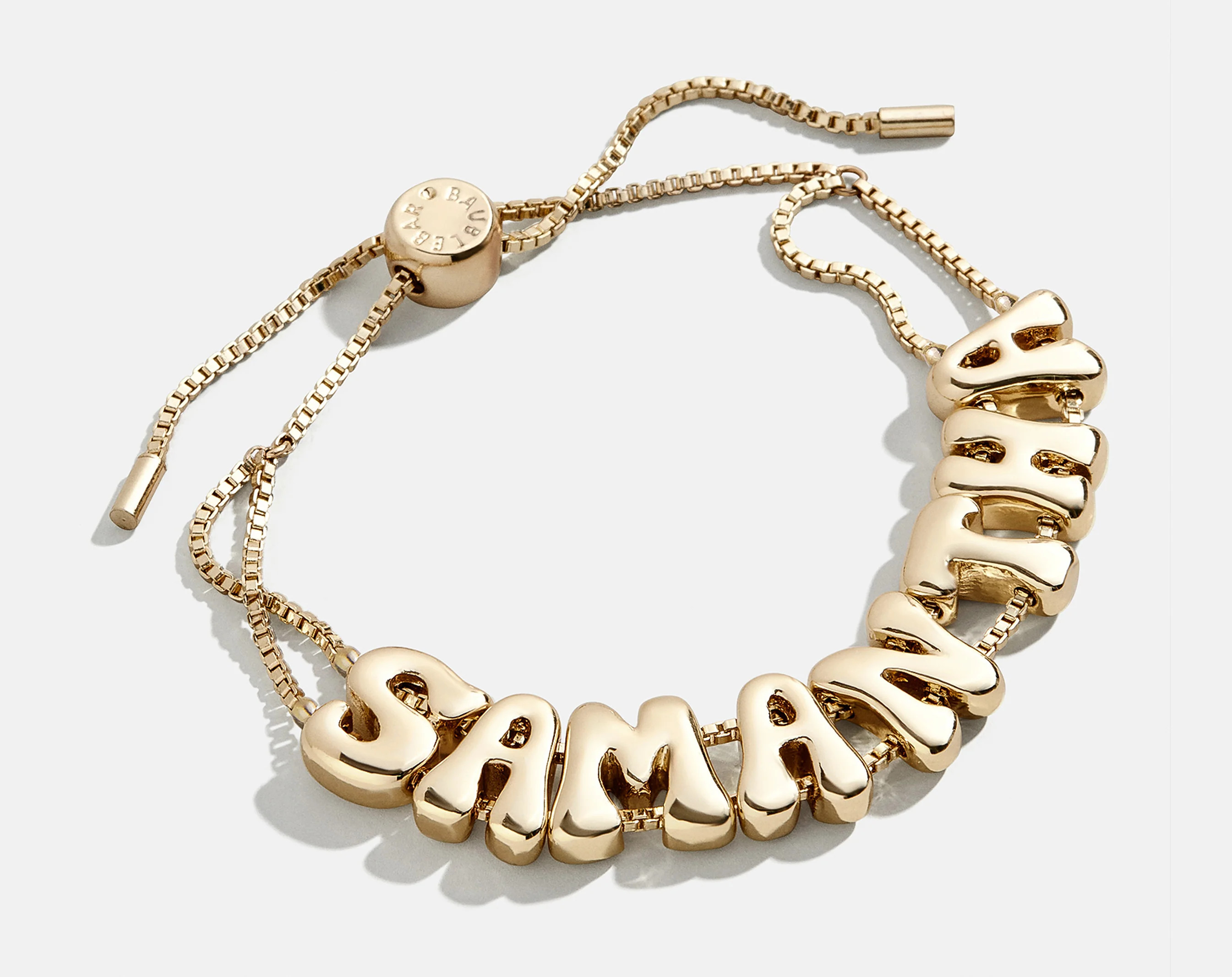 Bubble Slider Custom Bracelet - Bubble Double Strand | BaubleBar