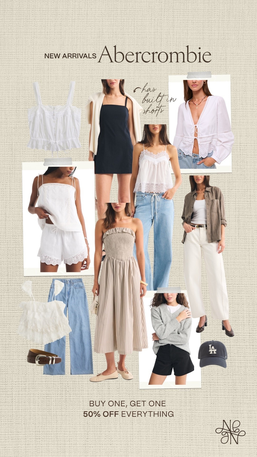 Buy one, get one 50% off everything from Abercrombie! 🤩 

spring outfit, spring style, spring fashion, white jeans, barrel jeans, mom outfit, postpartum outfit, matching set, maxi dress, summer dress

#LTKSeasonal #LTKmomlife #LTKSaleAlert