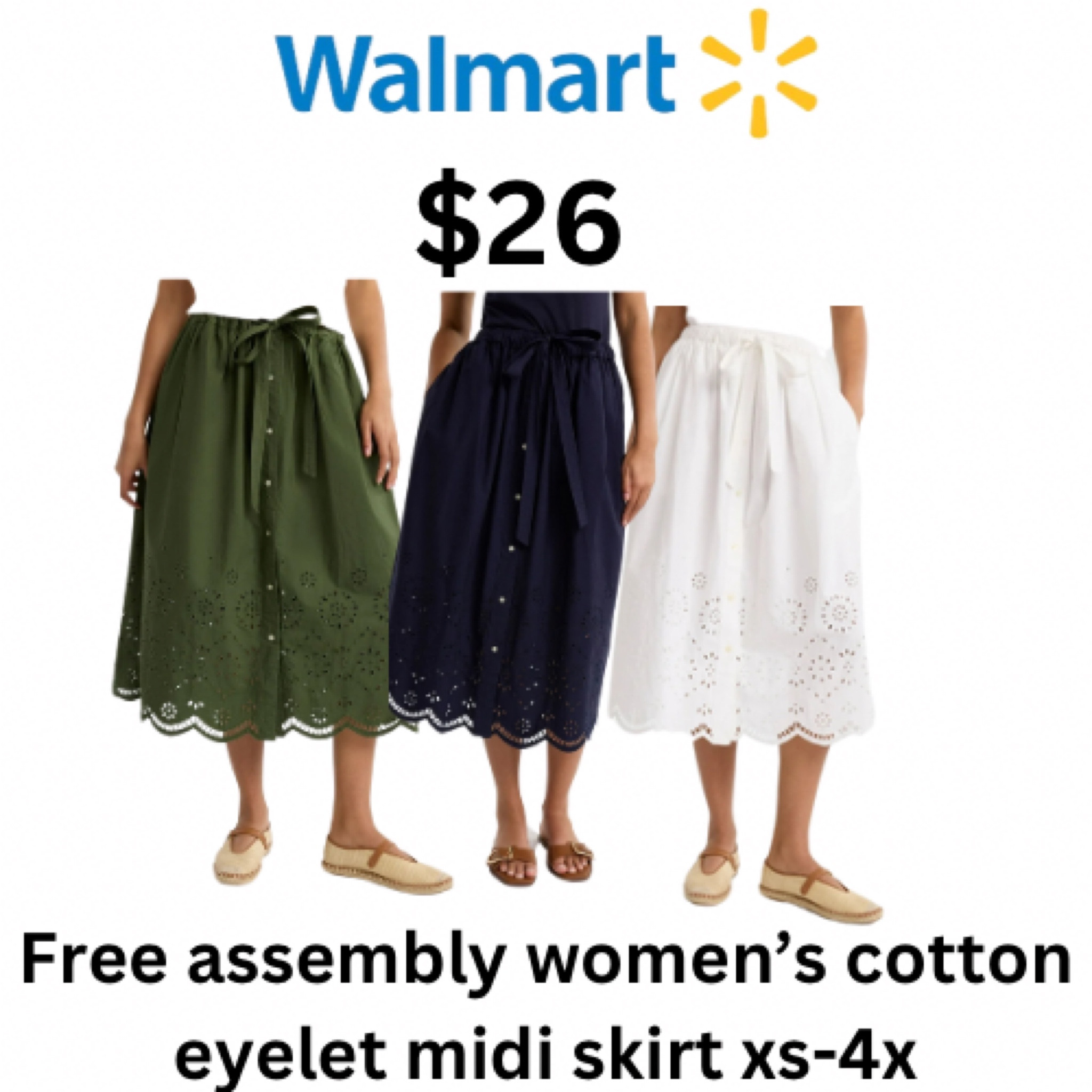 New at Walmart! These skirts are absolutely stunning for the spring time and it’s only $26!!!

#LTKFindsUnder50 #LTKU #LTKStyleTip