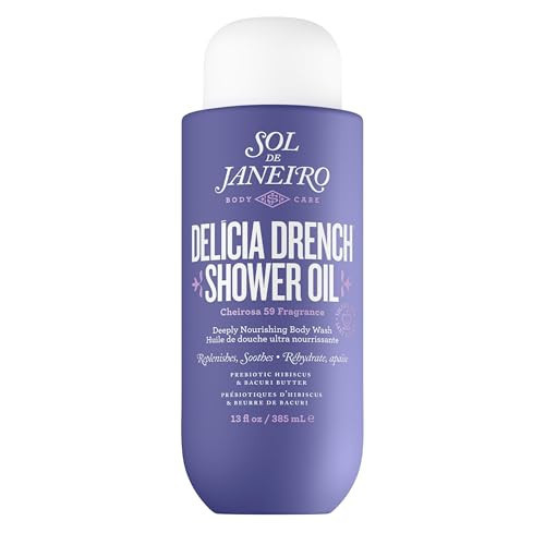 Sol de Janeiro Delicia Drench Shower Oil 13 fl oz | Amazon (US)