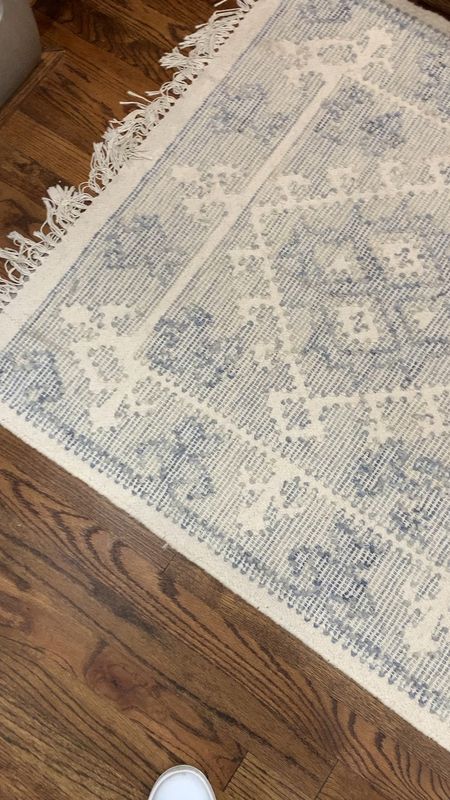 Serena & Lily blue and white rug on sale!  Love how this is a traditional rug but the updated colors make it feel more current. Black Friday sales

#LTKVideo #LTKsalealert #LTKhome