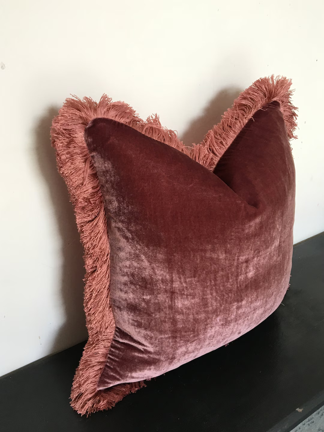 Berry Silk Velvet Pillow // Silk Velvet Cushion // Purple Silk Velvet Pillow // Pink Silk Velvet ... | Etsy (US)