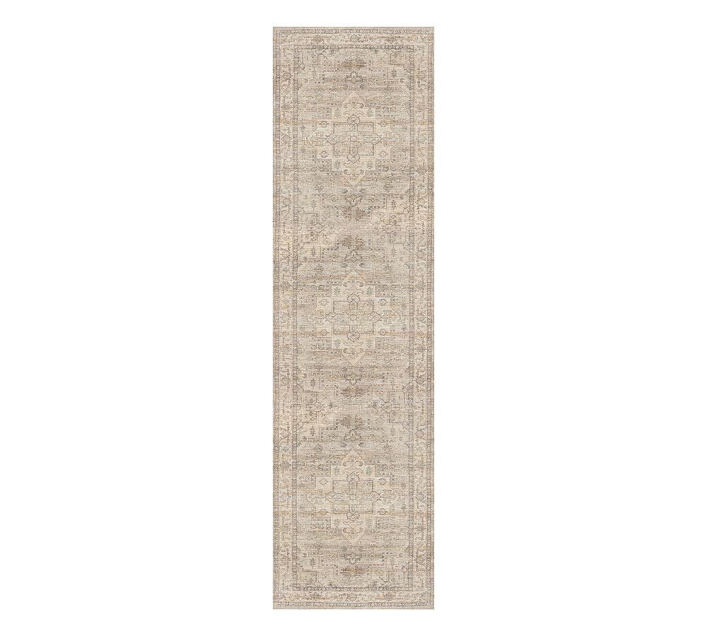 Minnah Handwoven Printed Rug | Pottery Barn (US)