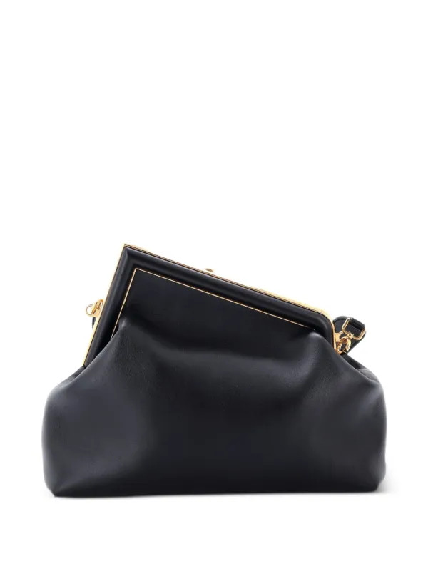 First Bag Leather Medium clutch bag | Farfetch Global