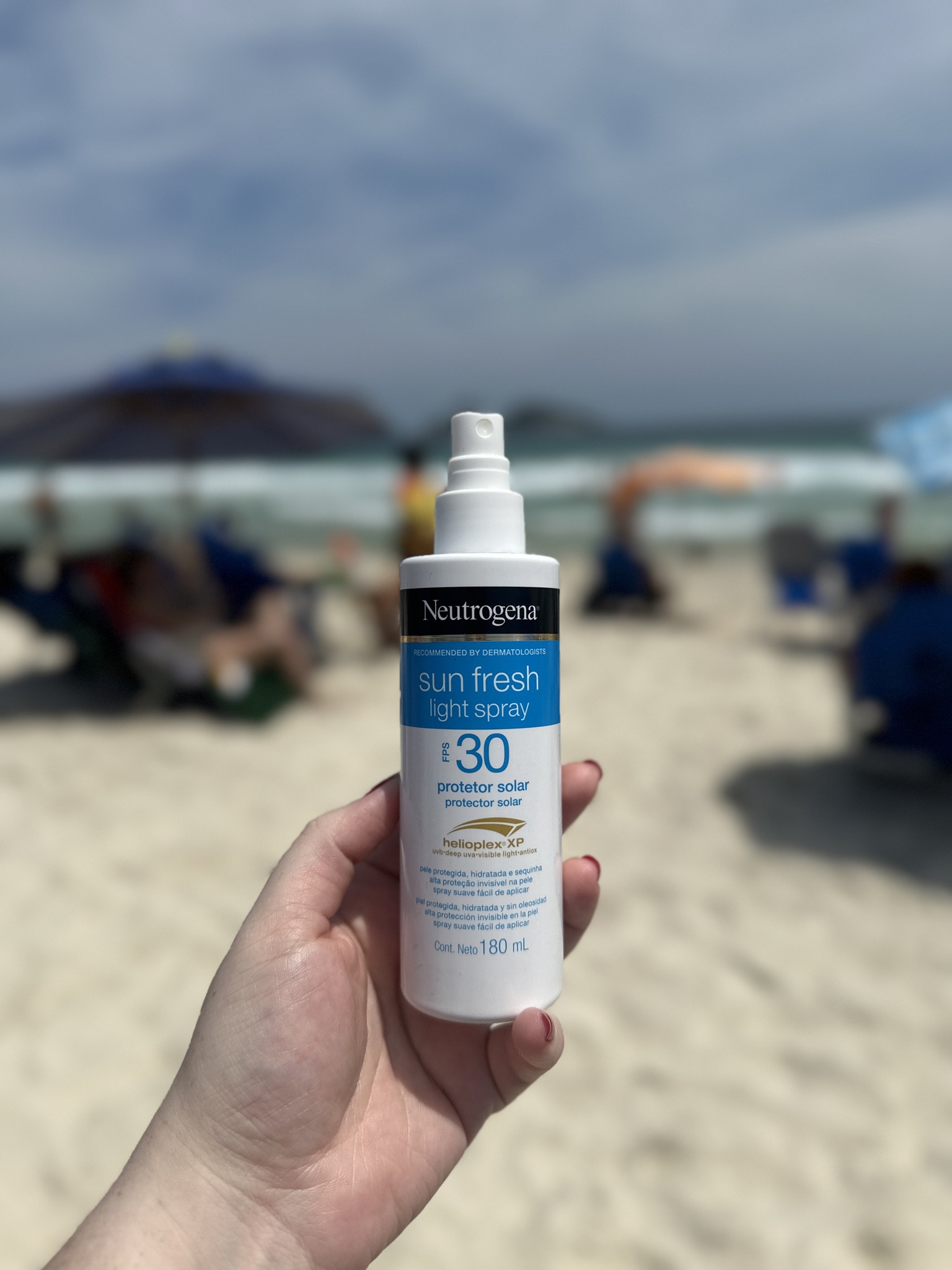Neutrogena Spray é meu parceiro de todas as horas. 

Inclusive nos passeios à praia.

Fácil de aplicar e não fica pegajoso na pele.

#LTKBrasil #TeoriaNaPraticaLTK 

#LTKbeauty #LTKtravel #LTKbrasil