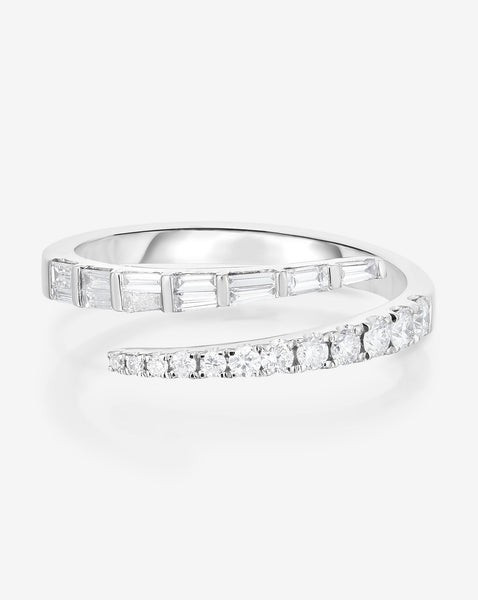 Luxe Open Diamond Wrap Ring | Ring Concierge