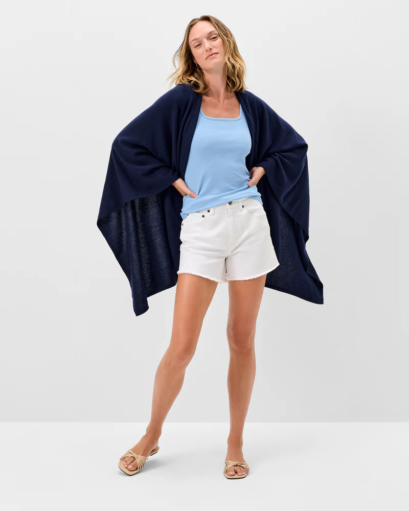 Louisa Cashmere Blend Wrap | johnnie O