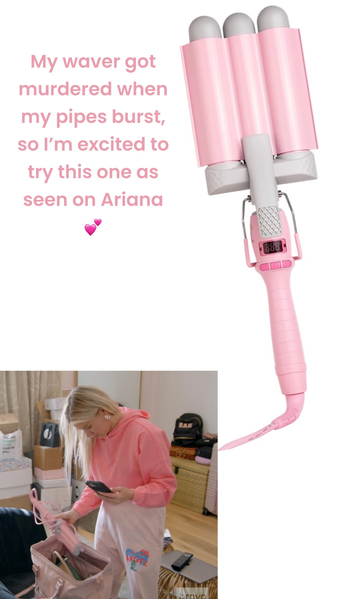 My favorite waver shorted out when our pipes burst and I’ve been on the hunt for something new… so far so good! #hairwaver #beachywaves #beachhair #vanderpumprules

#LTKbeauty #LTKfindsunder100 #LTKstyletip