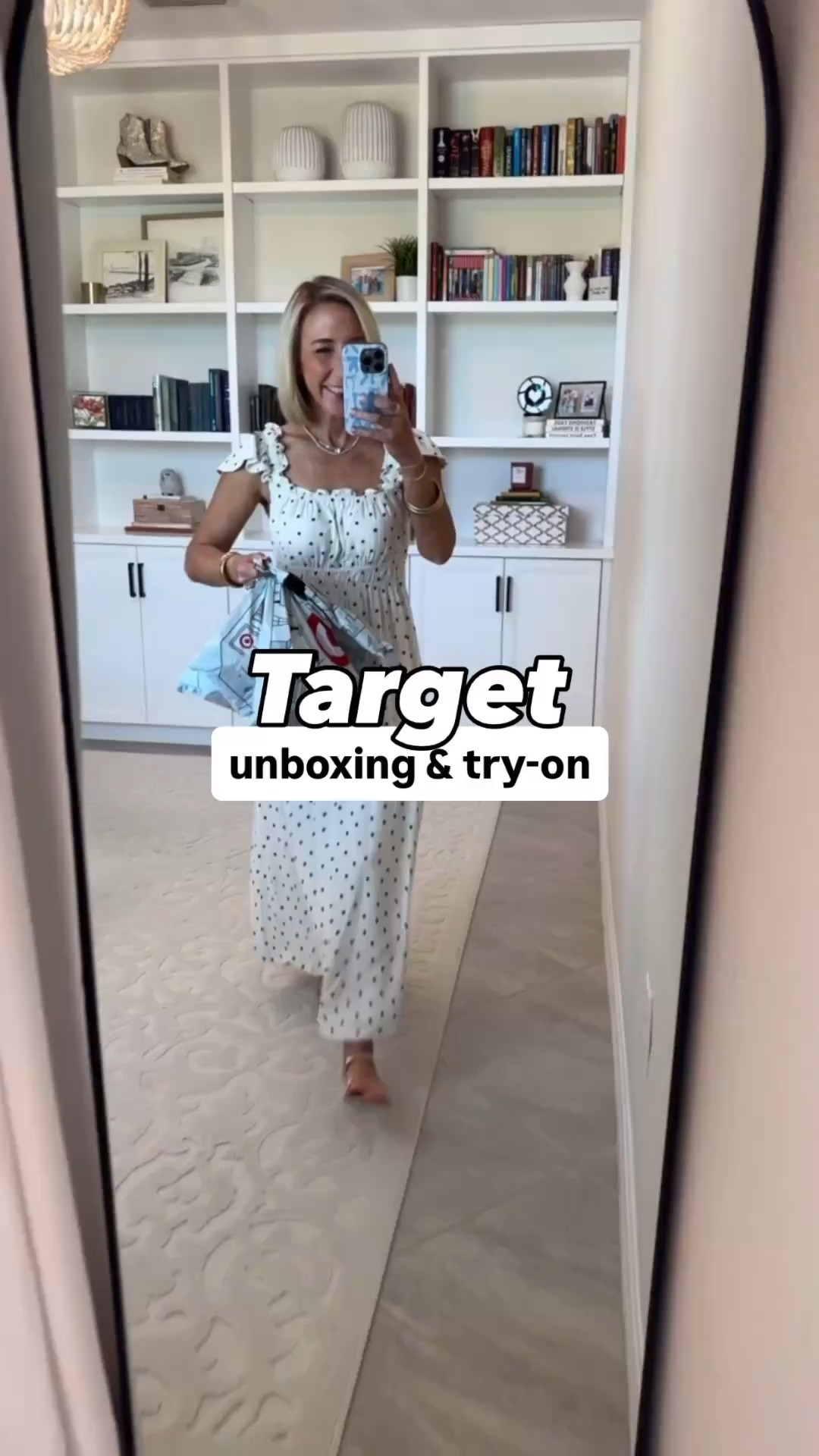 Target - unboxing & style * Polka Dot Modern Gauze Femme Ruched Maxi Dress - size XS. $35. 2 colors. 1. Brown Gingham Cropped Jacket - size XS. $45. 2 colors. 2. Brown Memory Foam Slip On Sneakers - TTS (not Target). 10+ colors. * Wide Leg Jeans - size 25. * White Tank - size small. 3. Pink Short Sleeve V-Neck Button-Front Eyelet Blouse - size XS. $35. 3 colors. 4. Openwork Sweater Vest - size XS. $28. 2 colors. 5. Polka Dot Ruched Linen Top - size XS. $25. 2 colors. 6. Polka Dot Relaxed Linen Trousers - size XS. $40. 2 colors.

 

#LTKSeasonal #LTKOver40