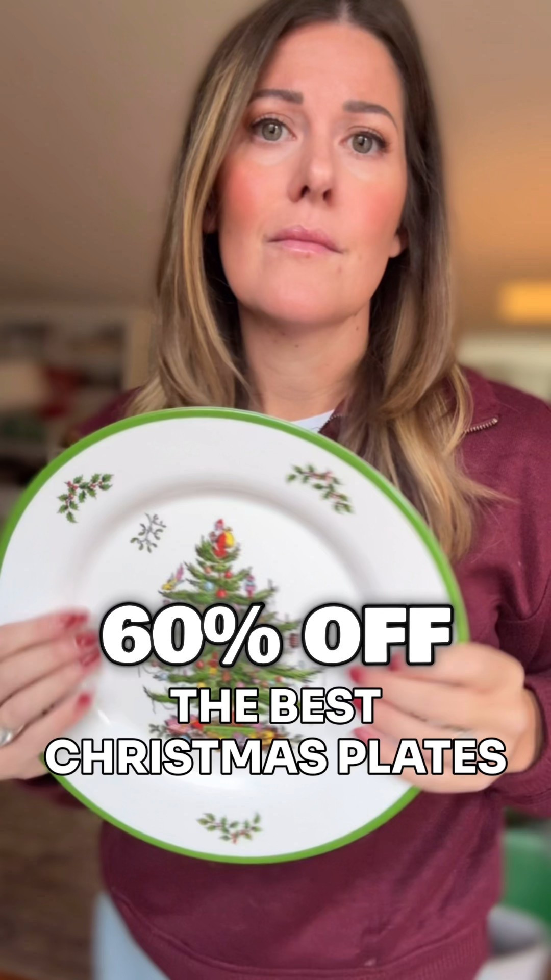 The absolute best ever Christmas plates are 60% off right now! Both the melamine and the classic version. This is such a steal and will sell out! These are the best way to add Christmas feels and are perfect for families with young kids. 10/10 recommend 

#LTKSaleAlert #LTKHoliday #LTKHome
