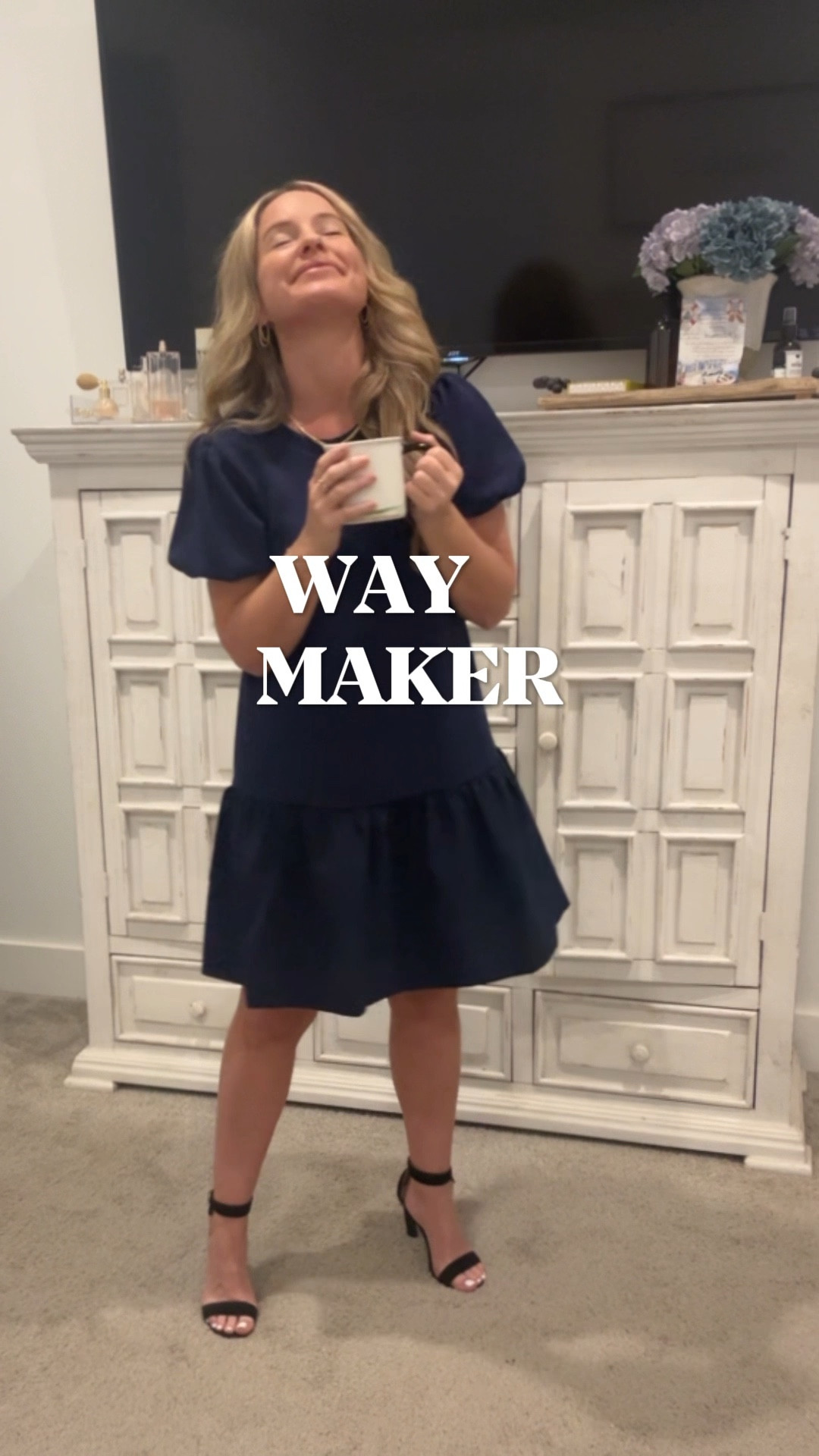 This dress is perfect for work or church. It’s so comfortable and can be dressed up or down  

#LTKgrwm #LTKootd #LTKOver40